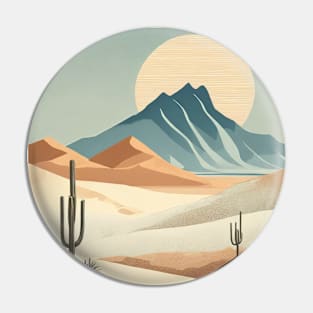 Nevada Desert Serenity Pin