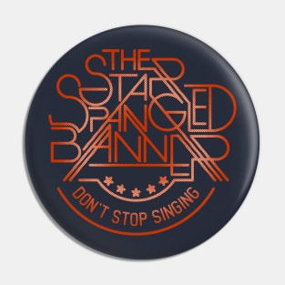 The Star Spangled Banner Pin