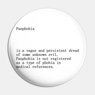 Panphobia definition title Pin