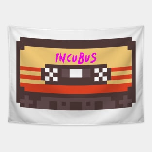 Incubus 8bit cassette Tapestry