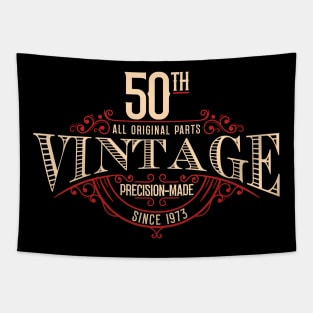 50th Vintage Tapestry