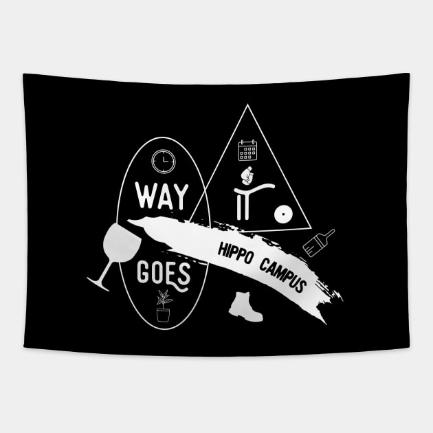 Way it Goes Tapestry by usernate