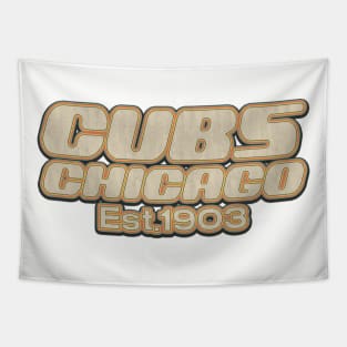 Chicago Cubs / Old Style Vintage Tapestry