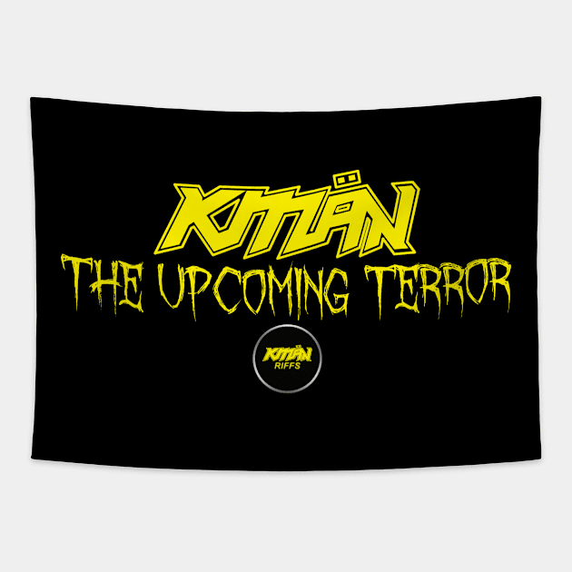 KMaN - The Upcoming Terror - Yellow Tapestry by KMaNriffs