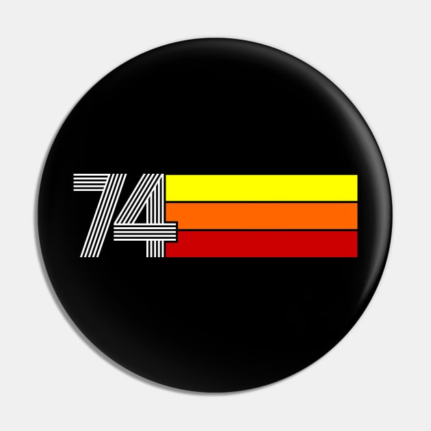 Retro 1974 Styleuniversal Pin by Styleuniversal