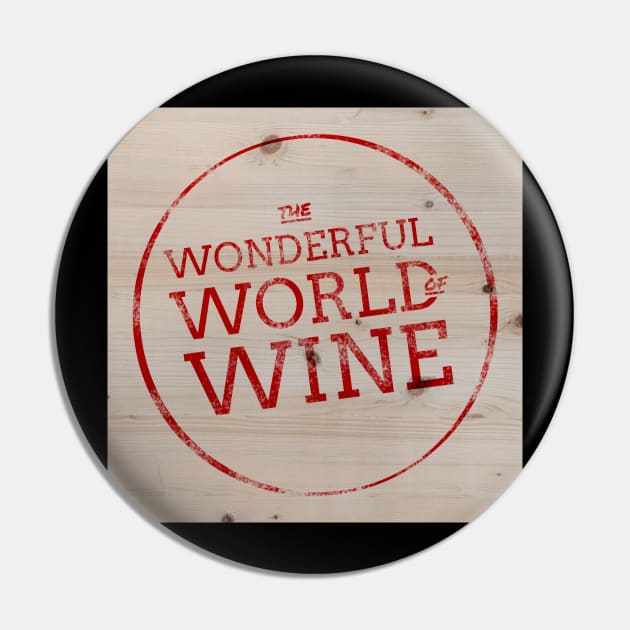 The Wonderful World of Wine (WWW) Logo Pin by The Wonderful World of Wine (WWW)