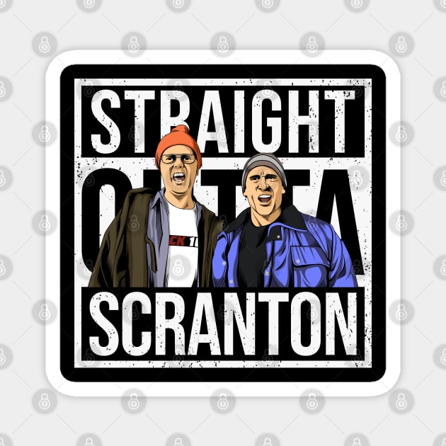 Straight Outta Scranton Magnet by MIKOLTN