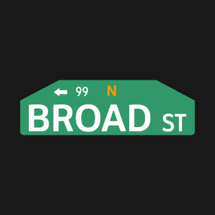 Broad St Sign T-Shirt