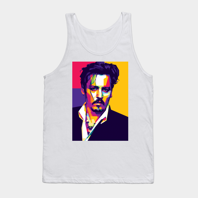 Discover Johnny Depp WPAP Johnny Depp Tank Top