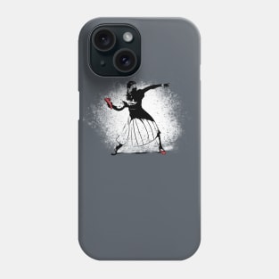 Shoe in the air Phone Case