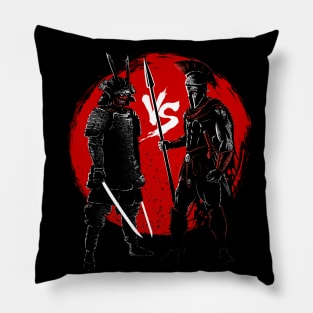 Gladiator vs Samurai Pillow