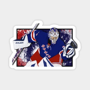 Lundqvist in blue Magnet