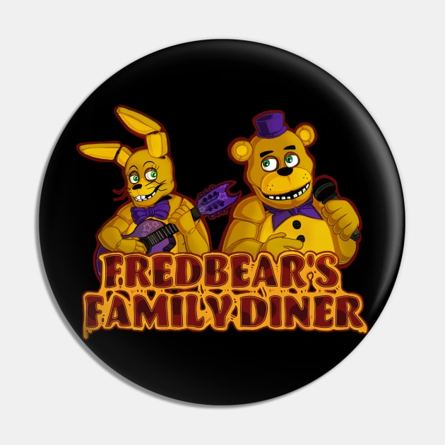 Fredbear's Family Diner Pin by cathures