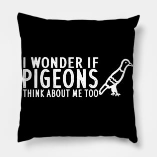 pigeons saying carrier pigeon pigeon breeding gift idea Pillow