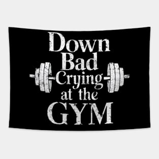 Bad Crying In The Gym Tapestry