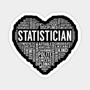 Statistician Heart Magnet