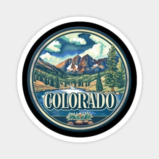 Colorado State USA Design Magnet