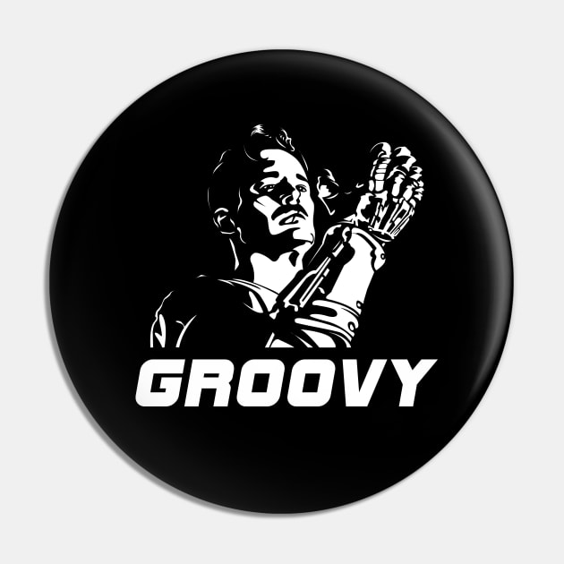 Army Of Darkness Groovy Ash Williams Bruce Campbell Pin by stayfrostybro