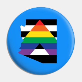 Arizona Straight Ally Pride Pin