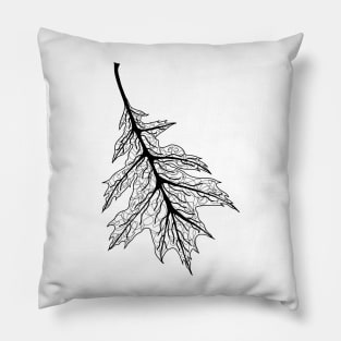 Veined leaf Pillow