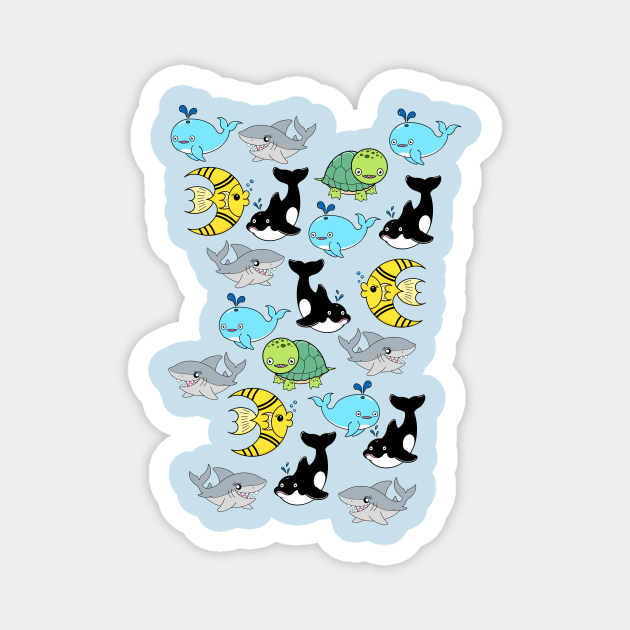 Sea Friends Magnet by Danion