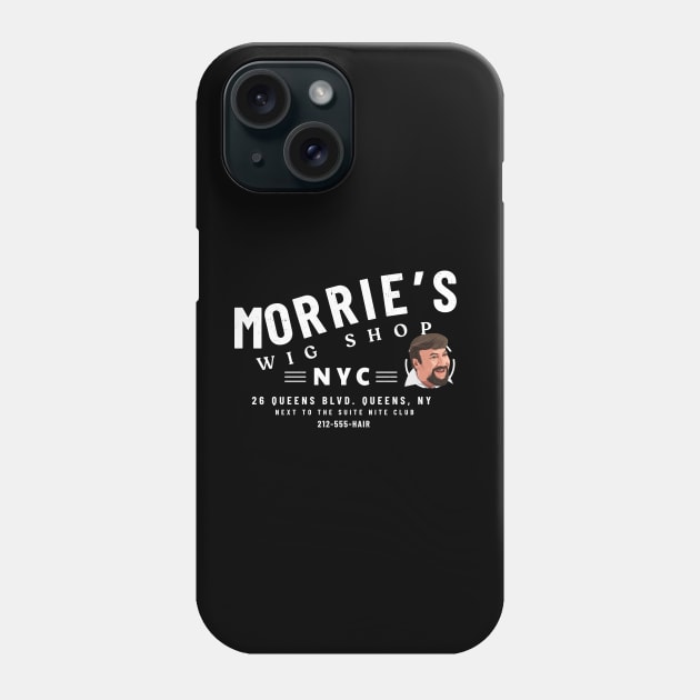 Morrie's Wig Shop NYC - vintage logo Phone Case by BodinStreet