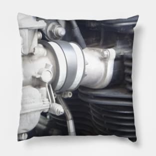 old motorcycle - 1 Pillow