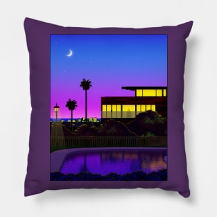 Late Night Lights Pillow