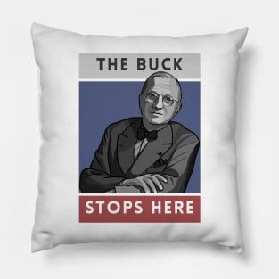 President Harry Truman Quote Pillow