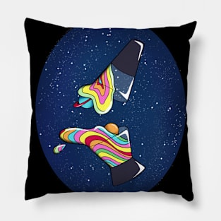 Welcome to the Groovyverse Pillow