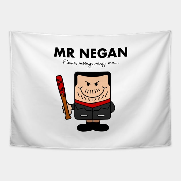 Mr Negan Tapestry by Woah_Jonny