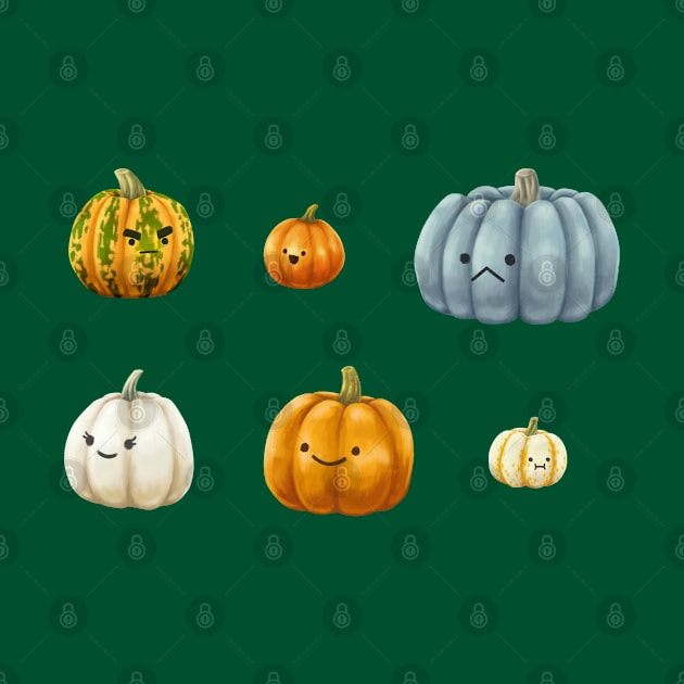 Various Pumpkins by ElectricFangs