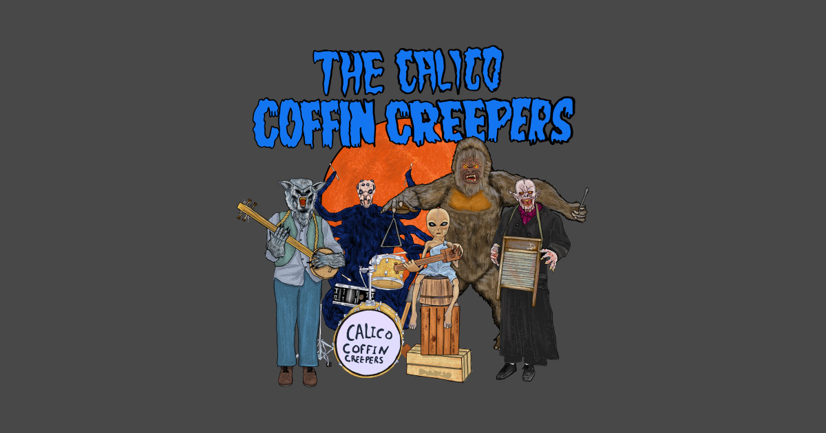 The Calico Coffin Creepers Knotts TShirt TeePublic