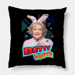 betty white beautiful Pillow