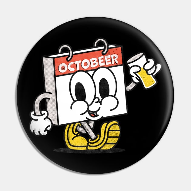 Octobeer October Beer Lover Oktober - Hometober Fest Party Pin by zawitees