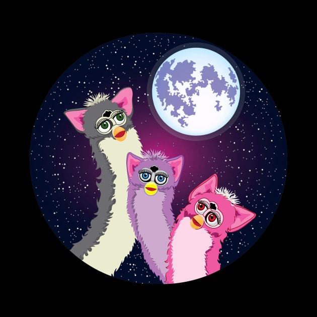 Three Furb Moon by BeetleCat Threads