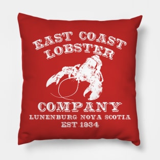 East Coast Lobster (white) Pillow