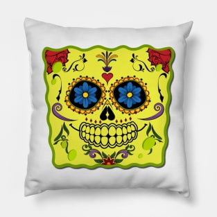 Spongebob Sugar Skull L Pillow