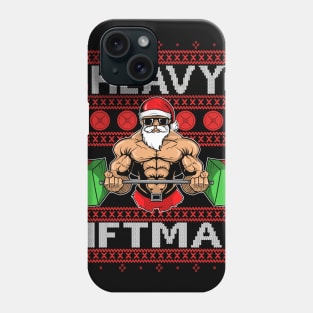 HEAVY LIFTMAS Ugly Christmas Gift Sweater Phone Case