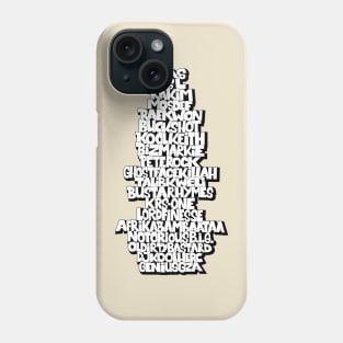 Rap Legends. Funky Design. Hip hop Allstars 90´s. Phone Case