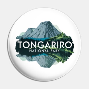 Beauty of Tongariro National Park Pin