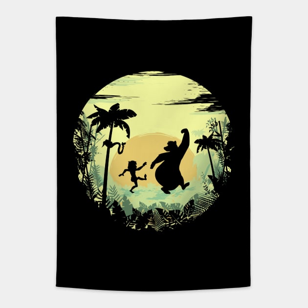 The Jungle Book Tapestry by Riverart