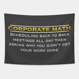 Corporate Math: The Hilarious Hypocrisy Unveiled Tapestry