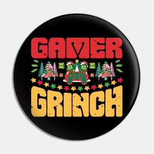 Gamer Grinch Pin