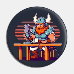 Viking Podcast V2 Pin