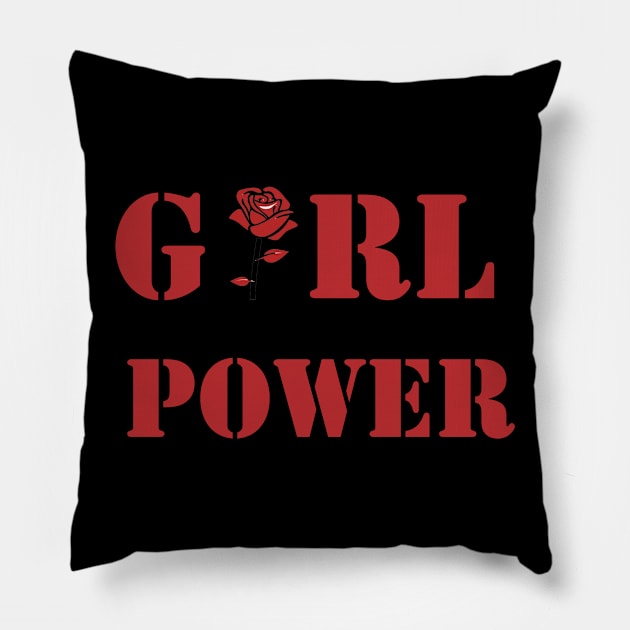 Girl Power !! Pillow by nourahmz