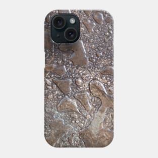 Water droplets on glass Phone Case