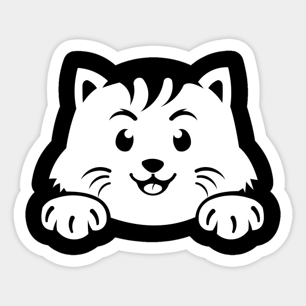 Inspiration Portrait Of A Cat Cute Kitten Black White Cat