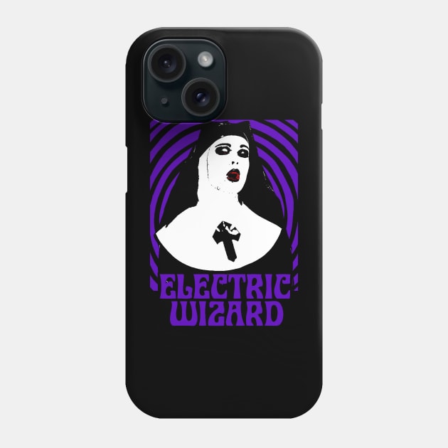 Electric Wizard Phone Case by Moderate Rock