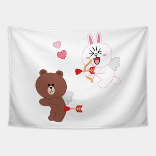 Brown & Cony Valentine Tapestry